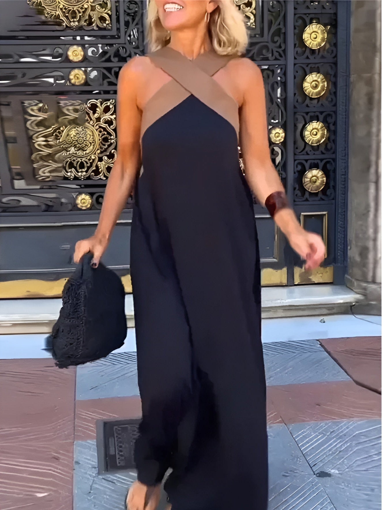 Relaxed Fit Airy Maxi Sundress - Luxivelle