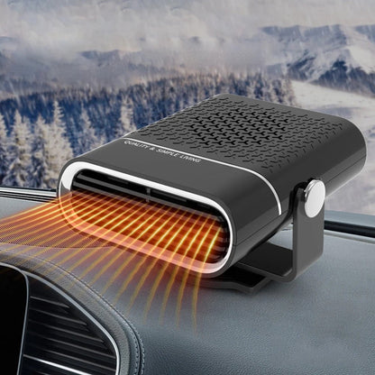Portable 4-in-1 Auto Fan Heater with 360 Rotation