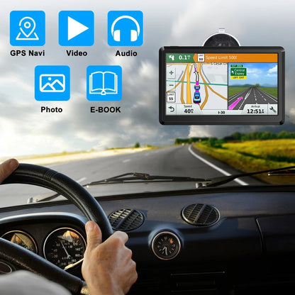 Large 7 Inch Truck Sat Nav with Free Lifetime Maps