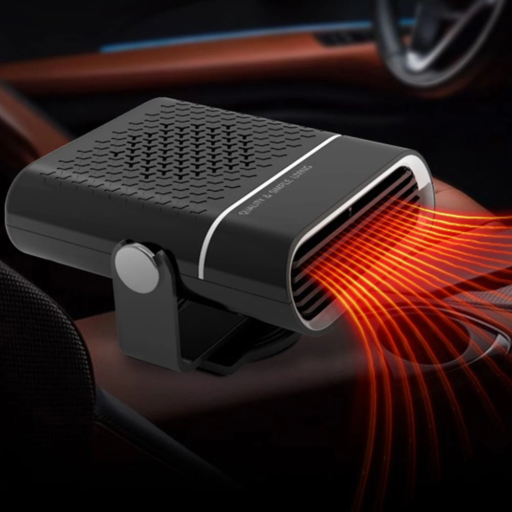 Portable 4-in-1 Auto Fan Heater with 360 Rotation