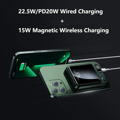 QuickCharge Wireless Portable Power Bank with Fast Charging