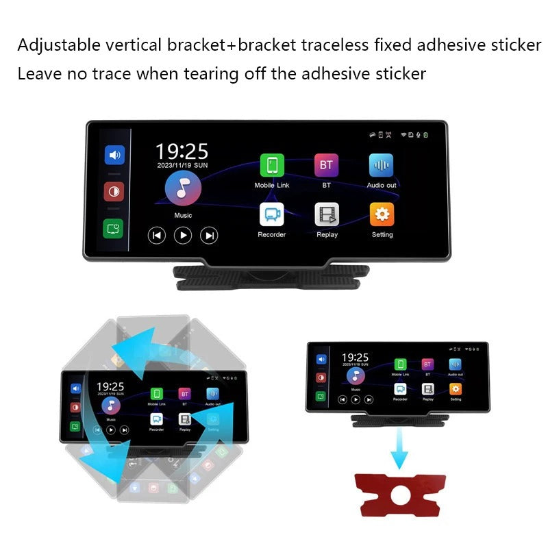 Large 10.25 Touchscreen Car Display