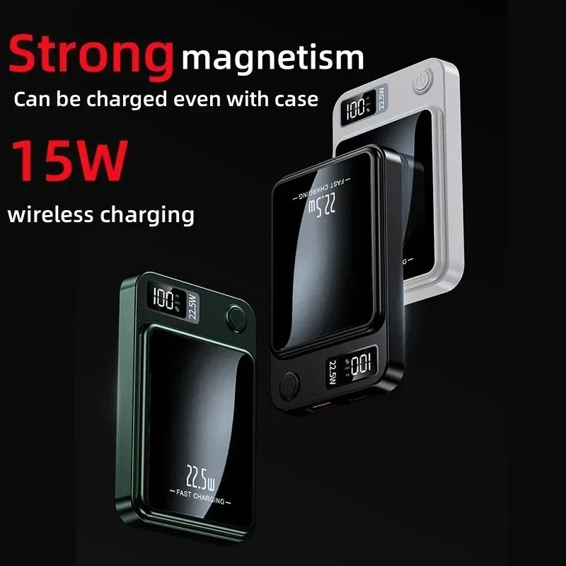 QuickCharge Wireless Portable Power Bank with Fast Charging