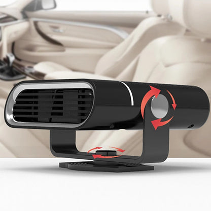 Portable 4-in-1 Auto Fan Heater with 360 Rotation