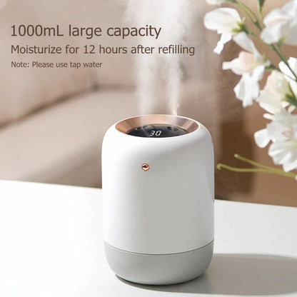 Compact UV Air Purifier Humidifier for Healthy Air