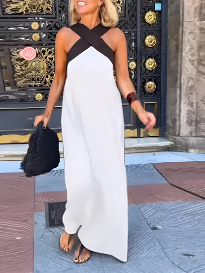 Relaxed Fit Airy Maxi Sundress