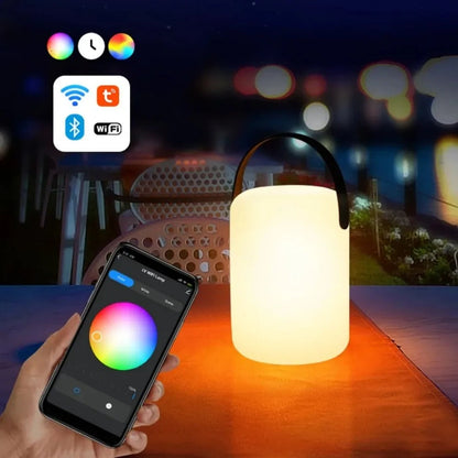 Rechargeable Battery Powered Outdoor Table Lamp