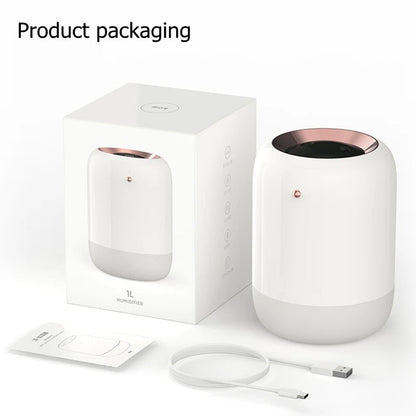 Compact UV Air Purifier Humidifier for Healthy Air
