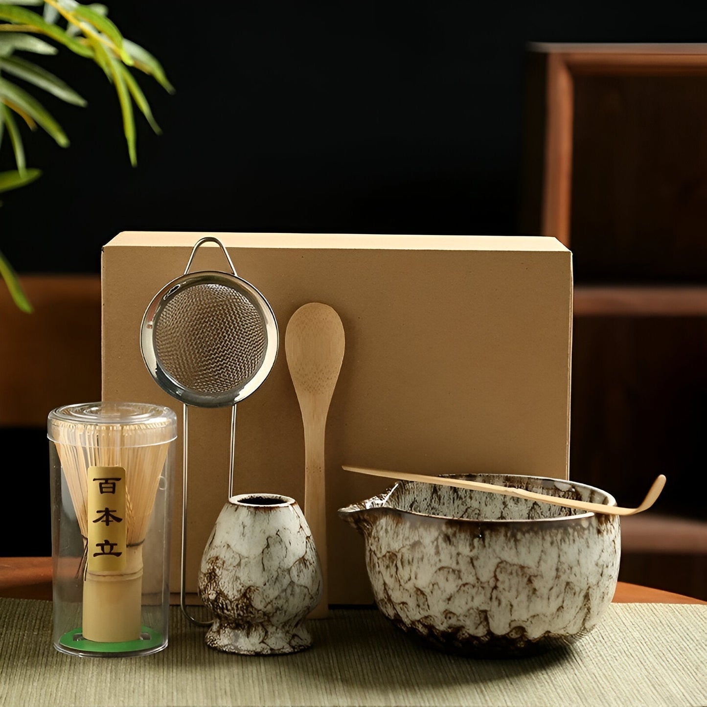 Classic Green Tea Set - 6 Piece Japanese Matcha Gift Set