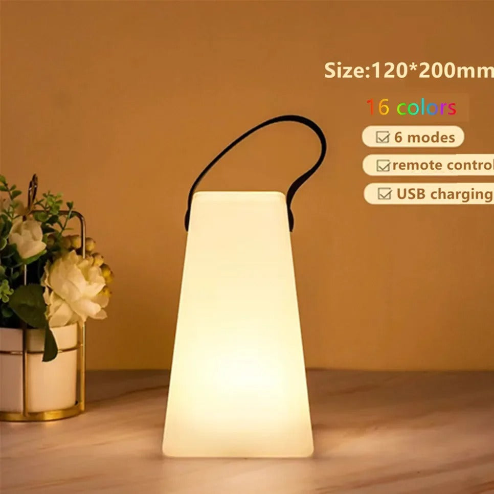 Rechargeable Battery Powered Outdoor Table Lamp