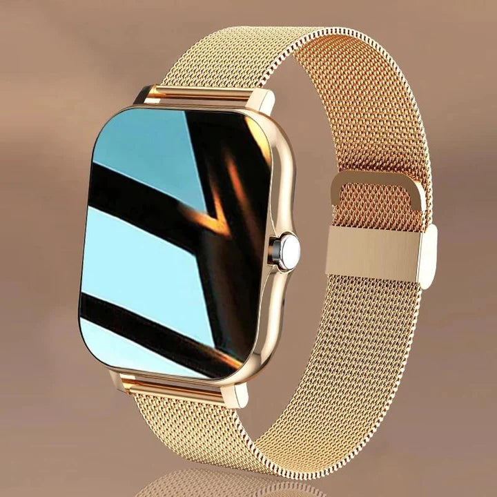 Stylish Women's Fitness Smartwatch with Health Tracking - Luxivelle