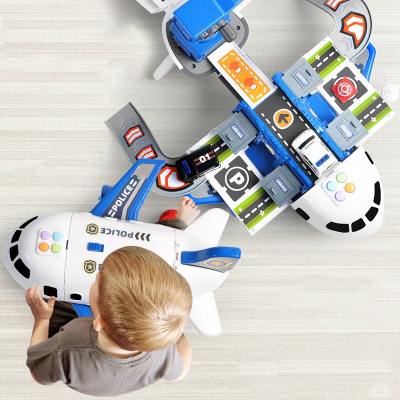 Ultimate Airplane Playset with 20 Piece Vehicle Set