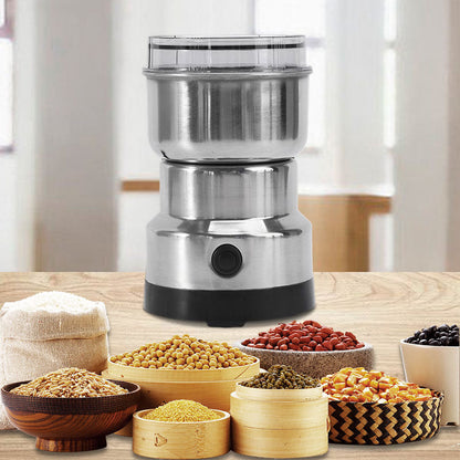 Compact Electric Coffee Grinder - Stainless Steel Mill - Luxivelle
