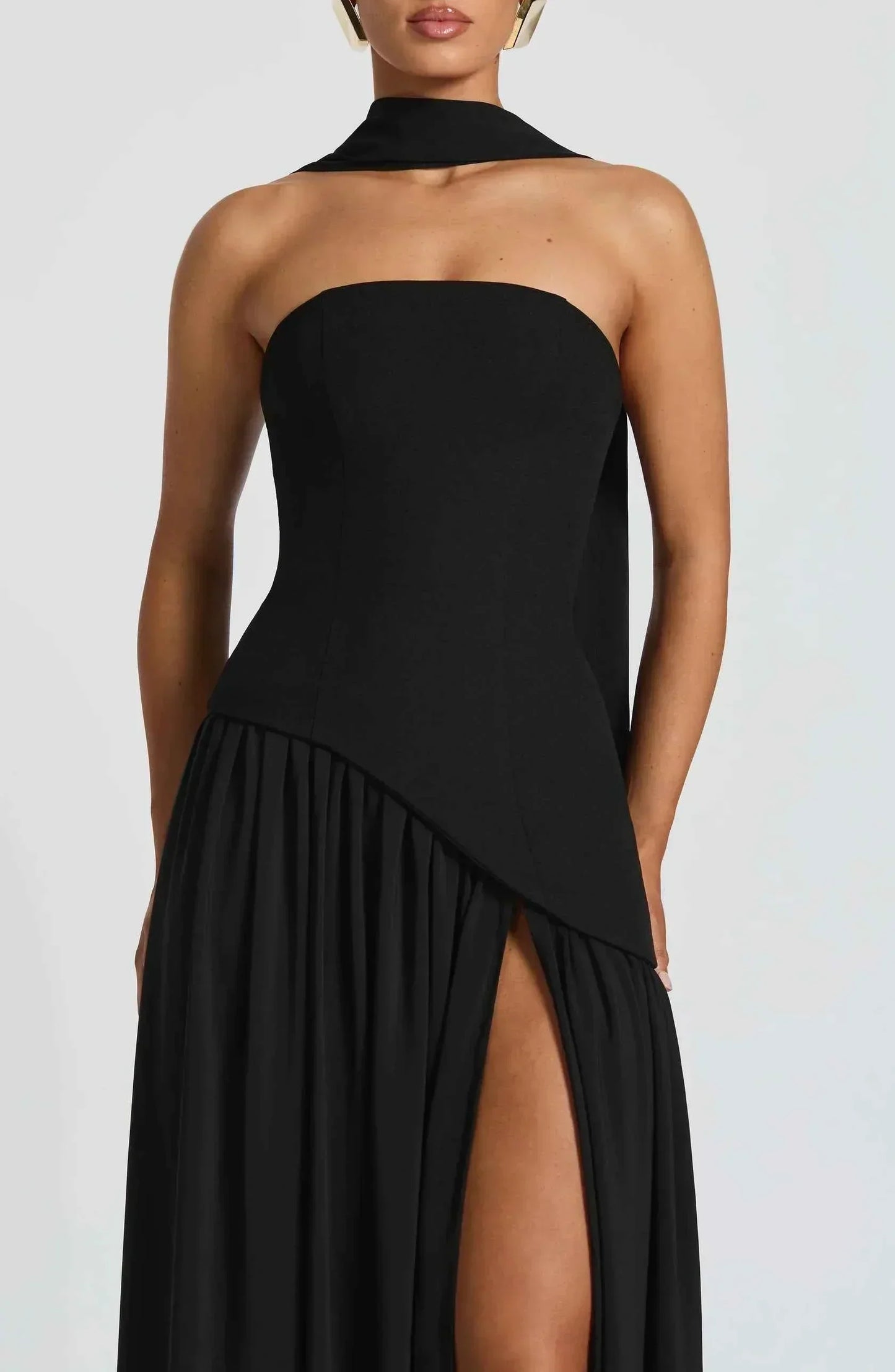 Elegant Women's Formal Maxi Dress for Parties