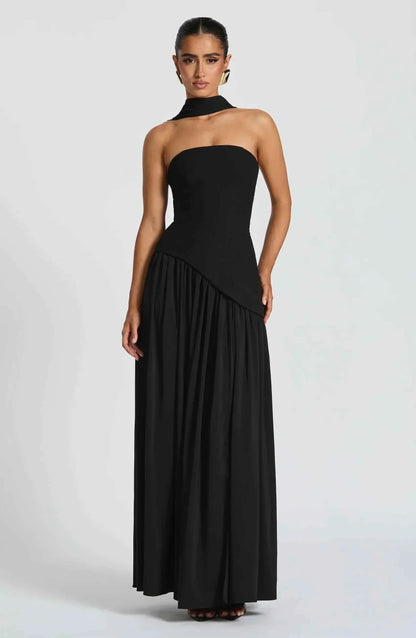 Elegant Women's Formal Maxi Dress for Parties