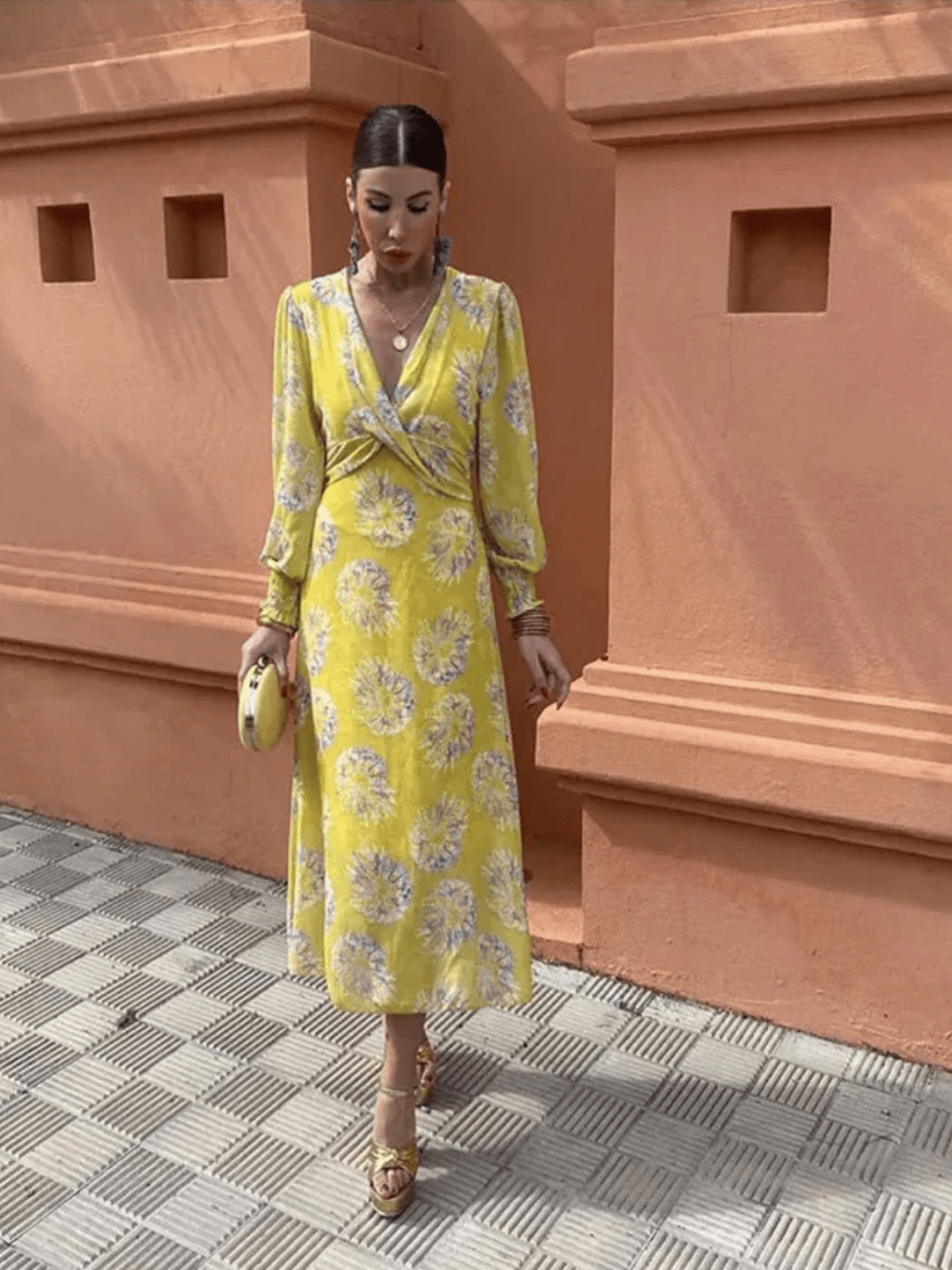 Bright Floral Women's Summer Dress