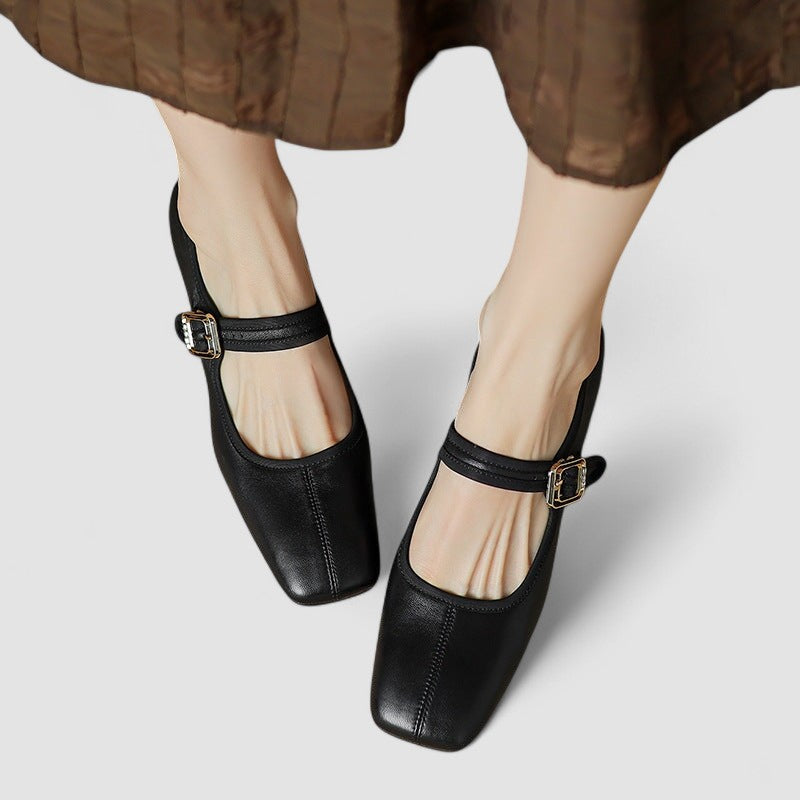 Comfortable Supportive Women's Mary Jane Shoes - Luxivelle
