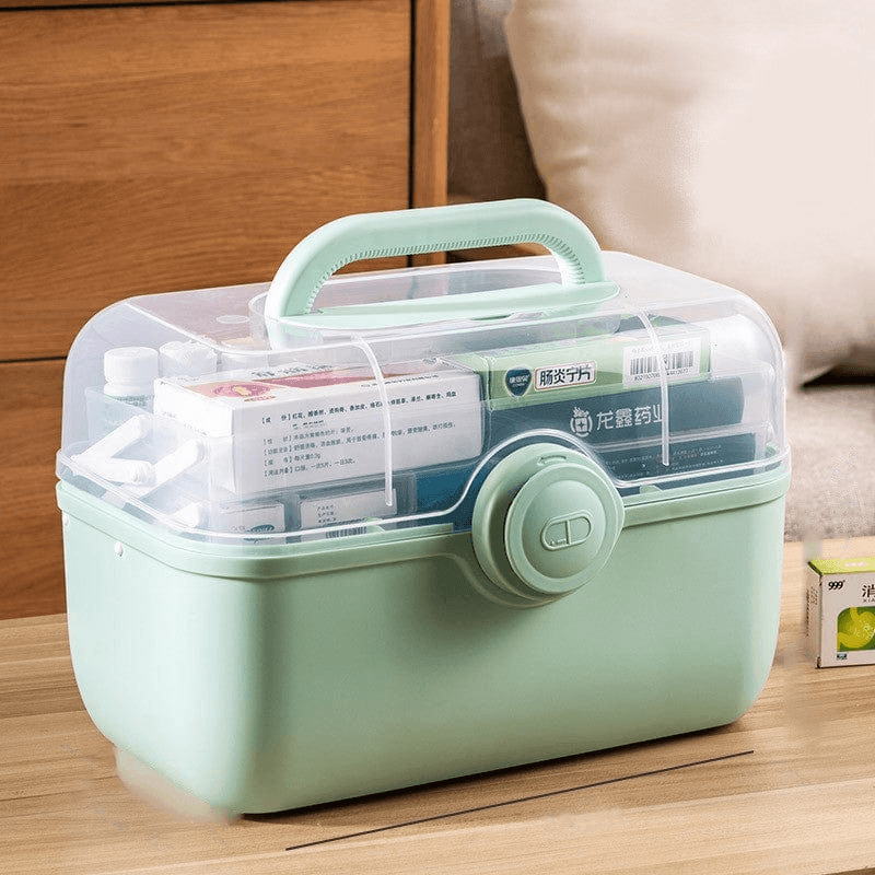 Portable Daily Pill Box Case