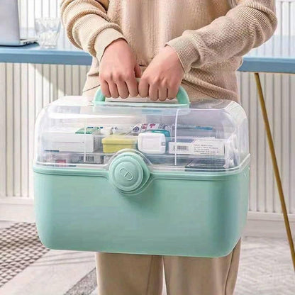 Portable Daily Pill Box Case