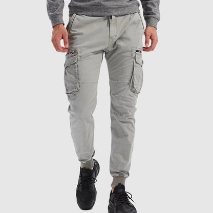 Men's Athletic Fitted Jogger Pants for Outdoor Training