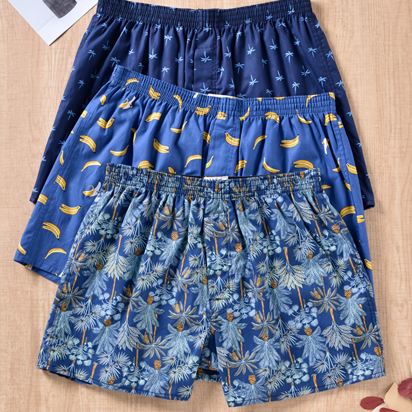 Men's Boxers - Trendy Floral Pattern - Luxivelle