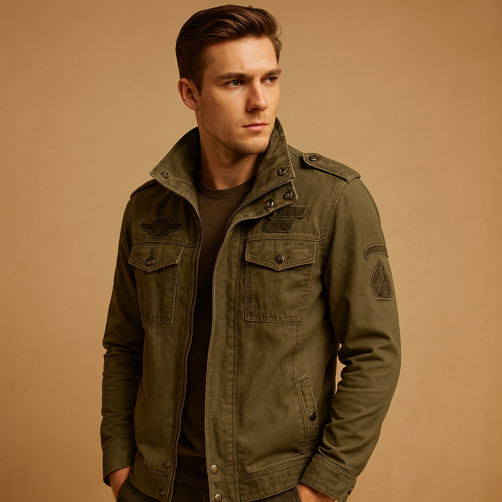 Tough Leather Motorcycle Jacket for Men - Luxivelle