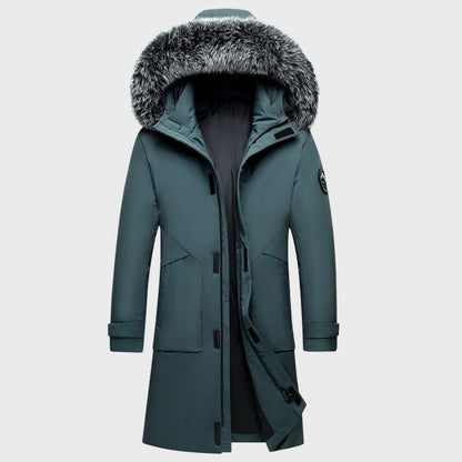 Warm Waterproof Mens Insulated Parka Jacket - Luxivelle