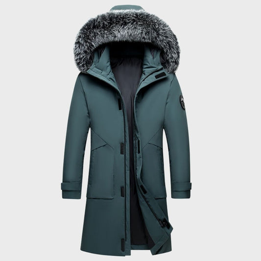 Warm Waterproof Mens Insulated Parka Jacket - Luxivelle
