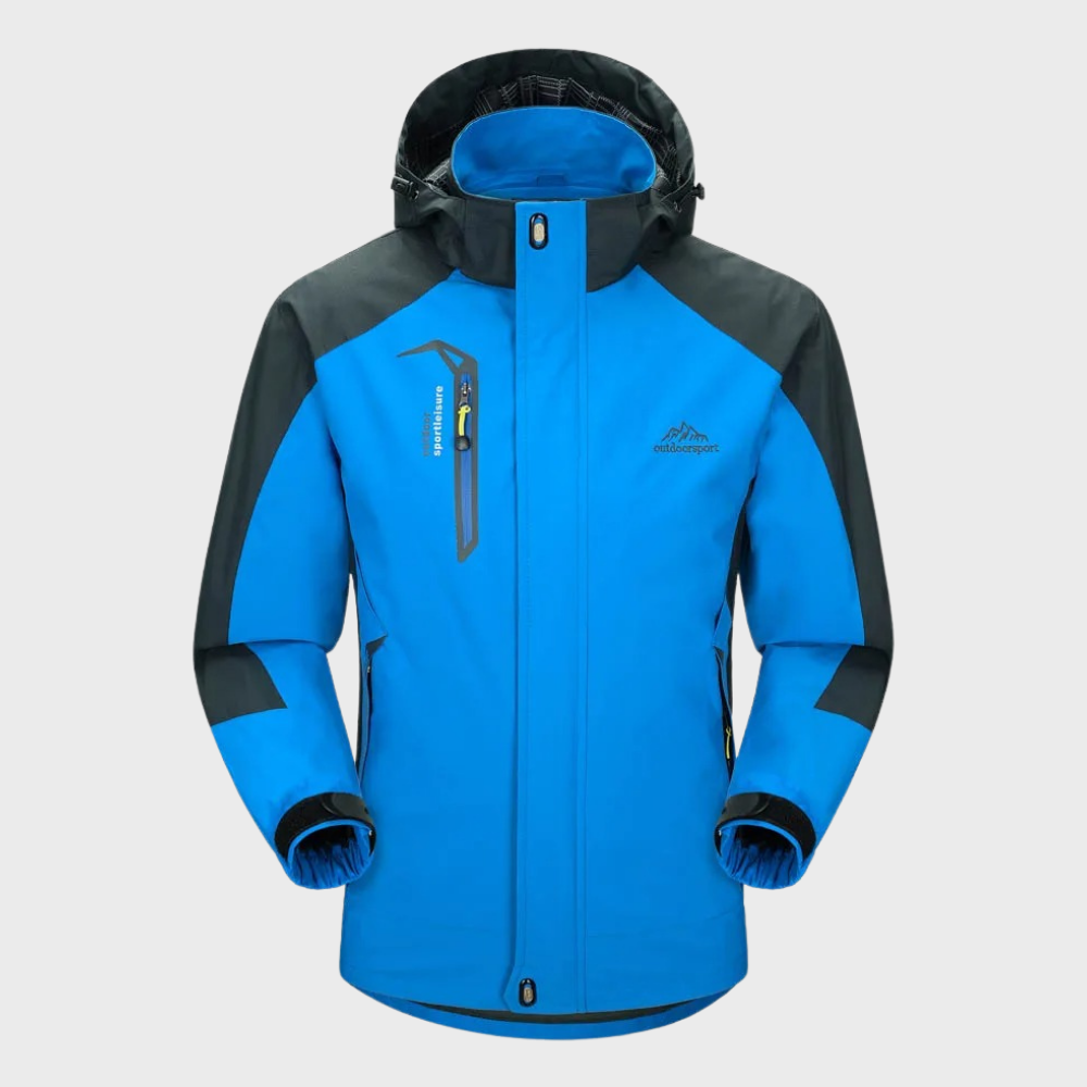 Men's Breathable Water Resistant Windbreaker Coat - Luxivelle