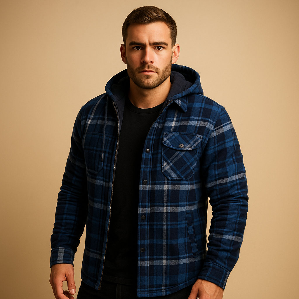 Waterproof Hooded Mens Bomber Jacket - Luxivelle
