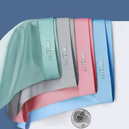 Men's Comfortable Boxer Briefs 4-Pack with Dry Fit Fabric - Luxivelle