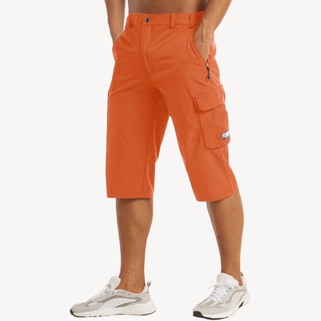 Comfortable Men's Water Resistant Capri Pants - Luxivelle