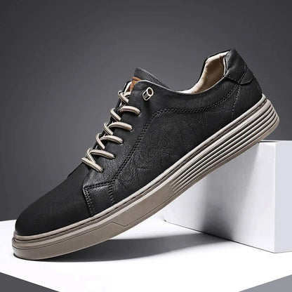 Men's Casual Leather Oxford Shoes - Versatile & Stylish - Lexians