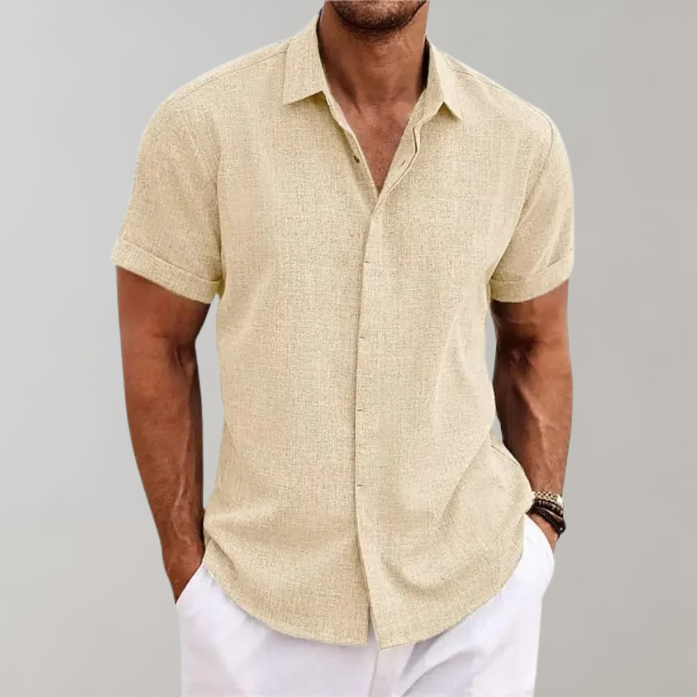 Simple Mens Polo Shirt - Everyday Comfortable Tee - Luxivelle