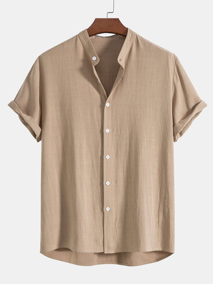 "Men's Classic Summer Short Set, stylish coordinated outfit with breathable fabric for effortless chic summer look."