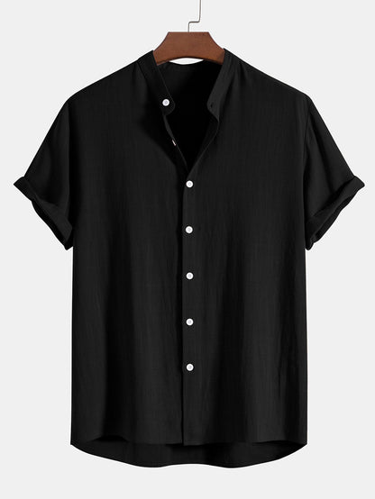 "Men's Classic Summer Short Set, stylish coordinated outfit with breathable fabric for effortless chic summer look."