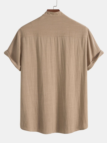 "Men's Classic Summer Short Set, stylish coordinated outfit with breathable fabric for effortless chic summer look."