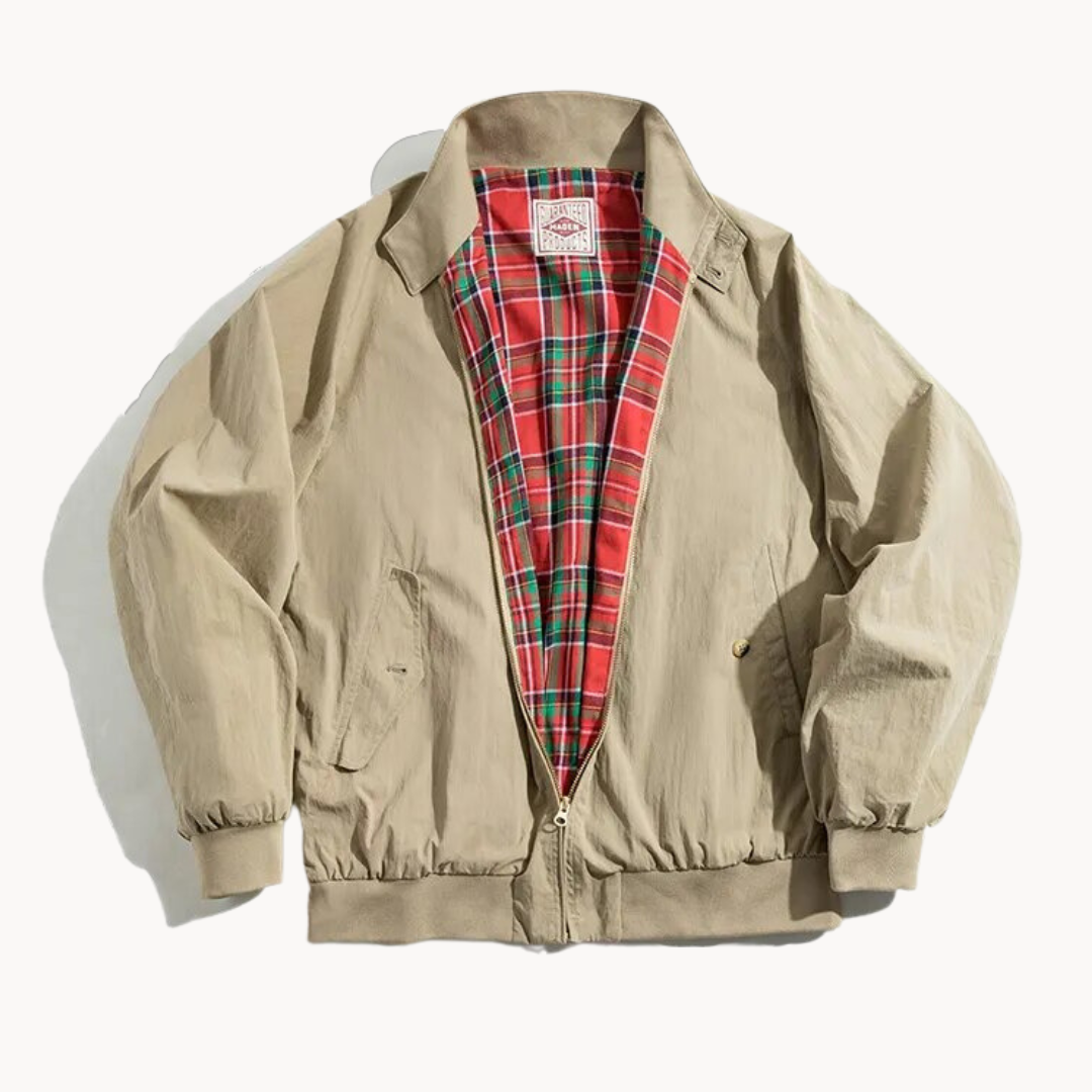 Comfortable Men's Casual Cotton Jacket - Luxivelle