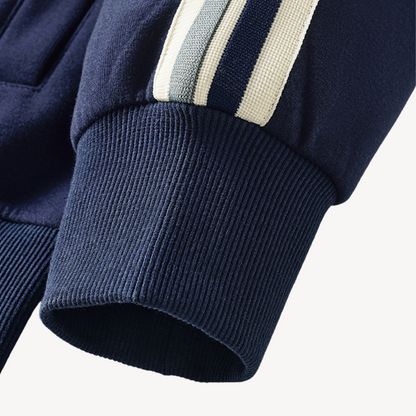 Men's Athletic Zip Up Suit with Jogger Pants - Luxivelle