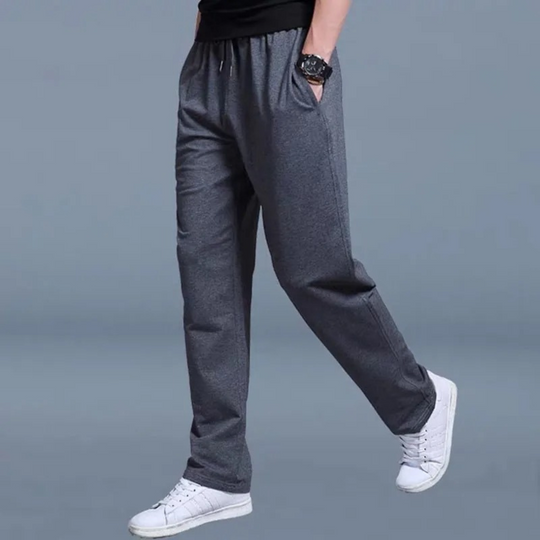 Men's Soft Elastic Waist Running Pants - Luxivelle
