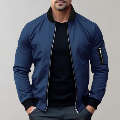 Men's Classic Slim Fit Jacket - Lightweight & Stylish - Luxivelle