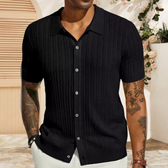 Men's Breathable Casual Summer Shirt - Luxivelle