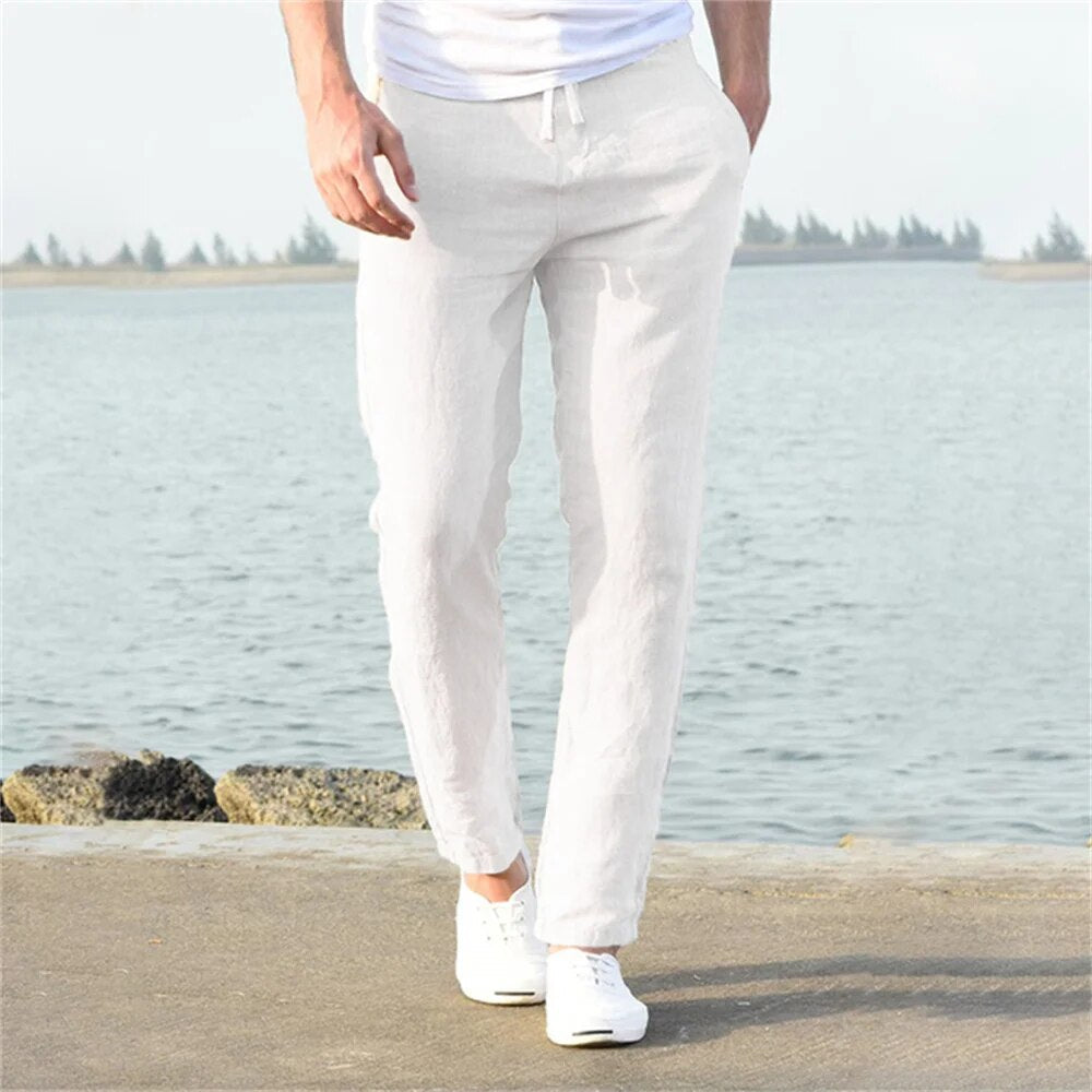 Men's Breathable Summer Pants - Comfortable & Easy - Luxivelle