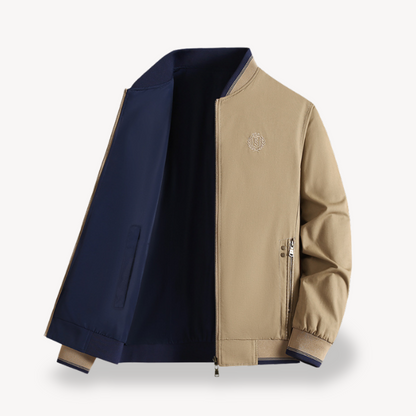 Men's Thin Versatile Bomber Jacket Slim Fit - Luxivelle