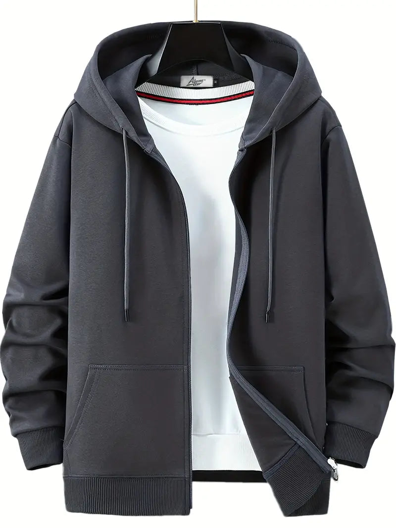 Men's Breathable Casual Hooded Sweatshirt - Luxivelle