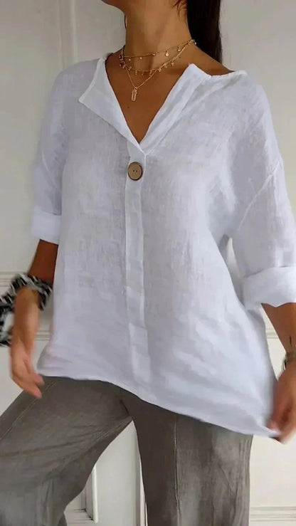 Relaxed Fit Men's Summer Shirt with Buttons - Luxivelle