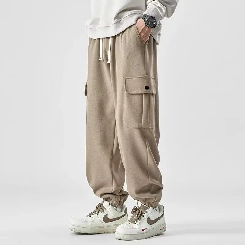 Men's Comfortable Cargo Sweatpants - Luxivelle