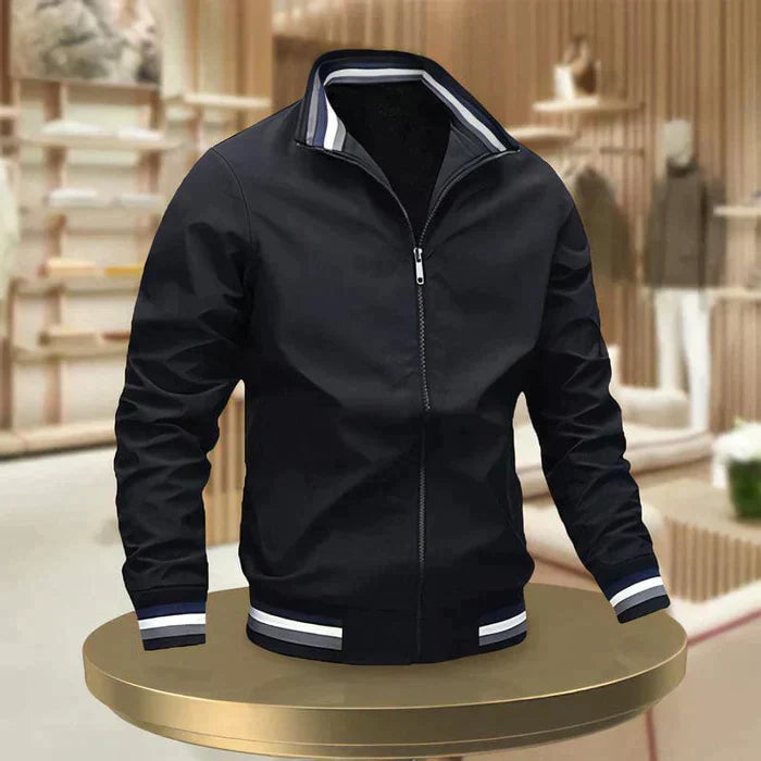 Men's Lightweight Sport Bomber Jacket - Luxivelle