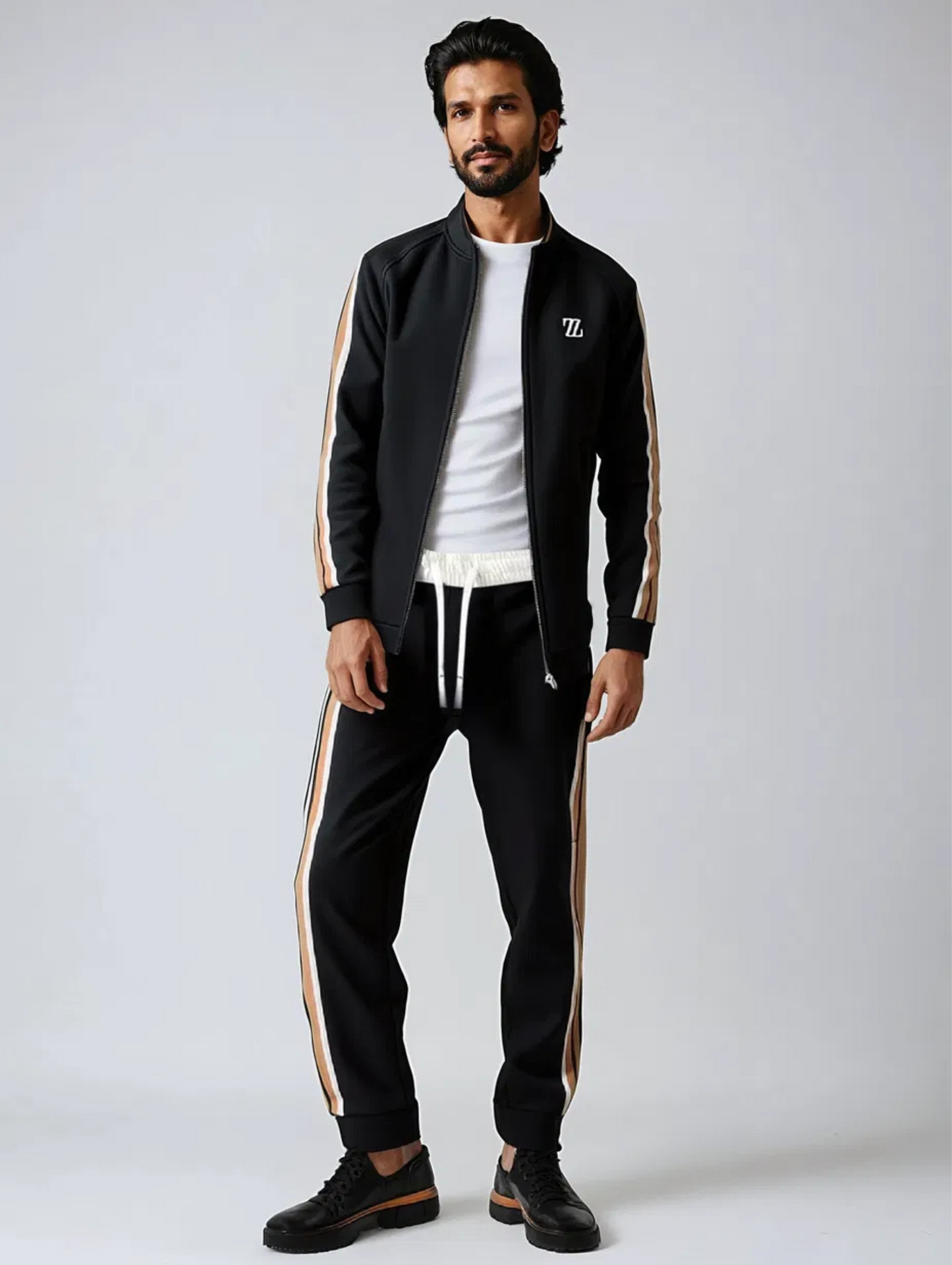Men's Sporty Tracksuit Set - Lightweight Athletic Wear - Luxivelle