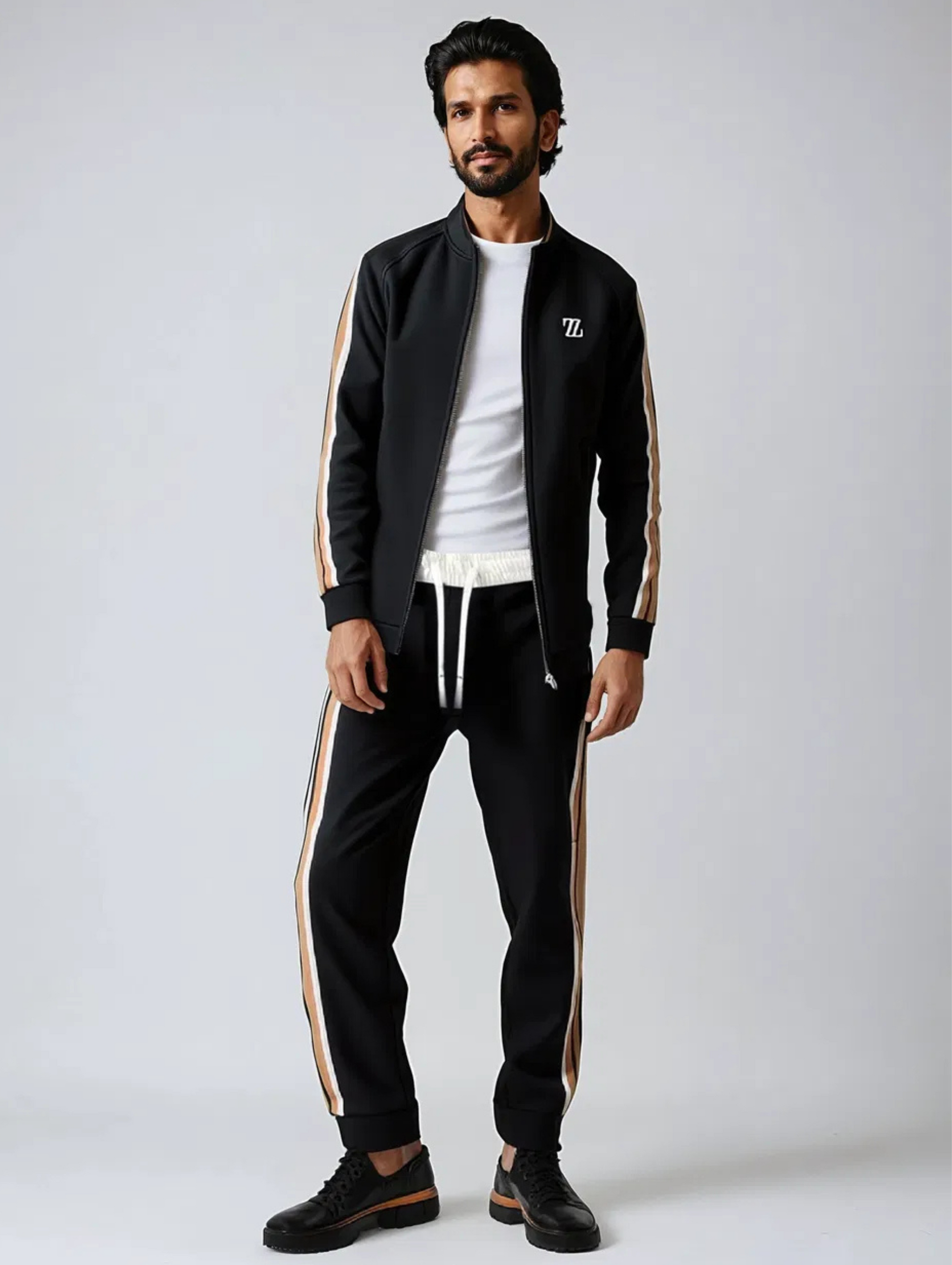 Men's Sporty Tracksuit Set - Lightweight Athletic Wear - Luxivelle